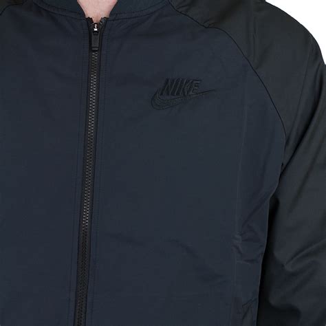 nike jacke vorne schwarz hinten camouflage|Schwarz Jacken .